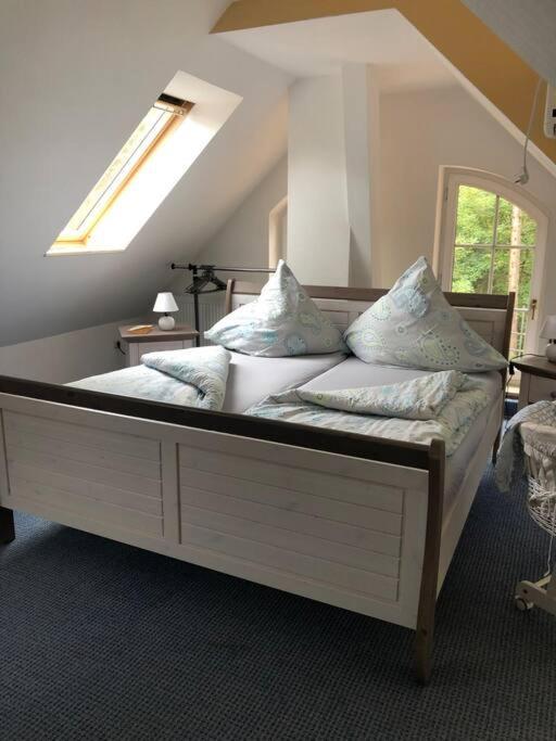 Penthouse Bernd Im Waldschloesschen Direkt Am See Wendisch Rietz Kültér fotó